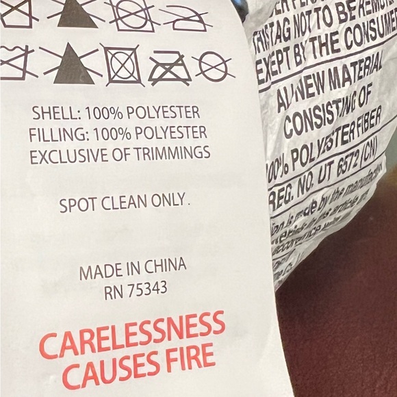 Cynthia Rowley Kids  NWT Hot Pink White Turquoise Sequined Throw Pillow - Picture 6 of 8